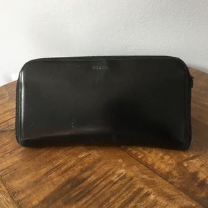 Black PRADA Wallet